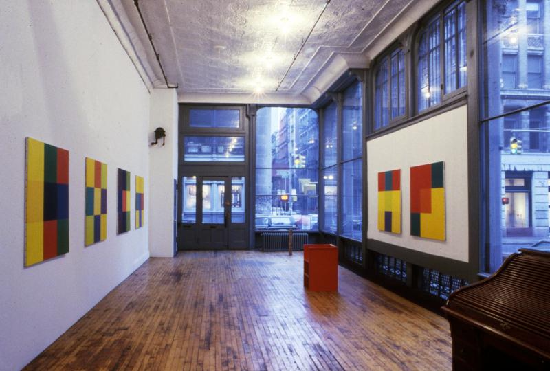 Richard Paul Lohse exhibition, 101 Spring Street, New York, 1st Floor, before 1988