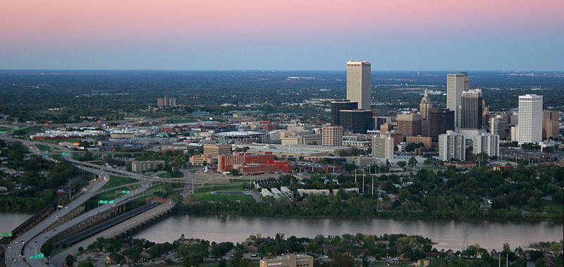 The Tulsa skyline